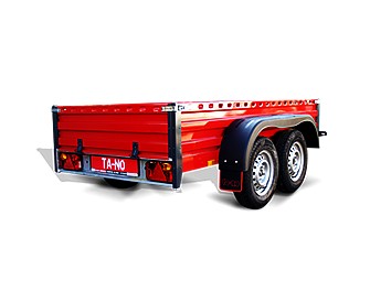 Flat bed trailer ECO 2.25